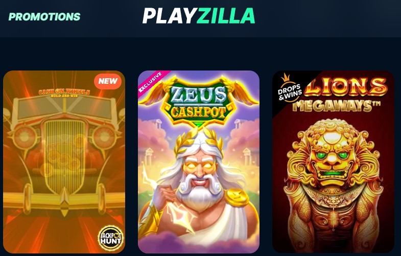 Playzilla Casino Games