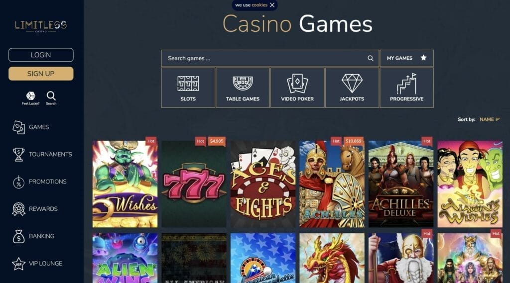 Limitles Casino Us
