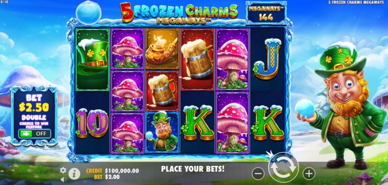5 Frozen Charms Megaways Game Image