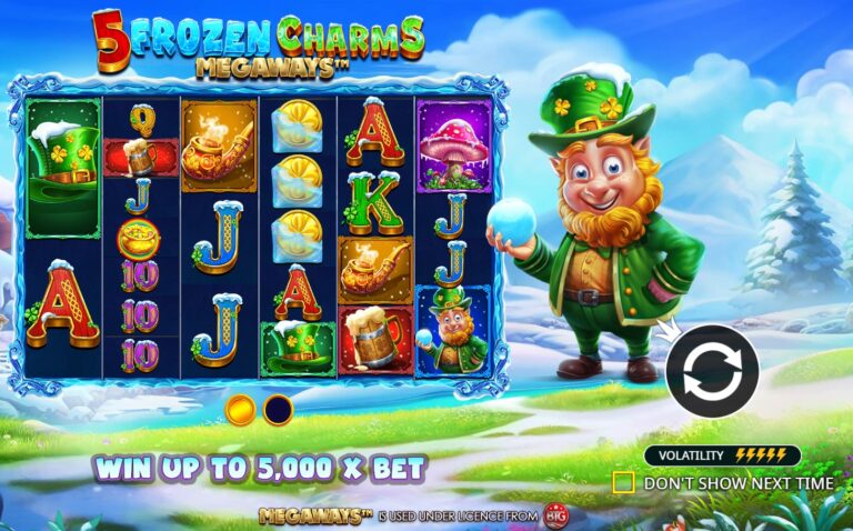 5 Frozen Charms Megaways Intro Image
