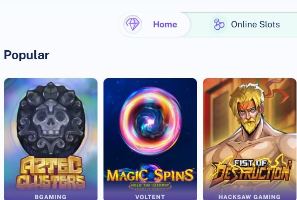 Dailyspins Casino Games