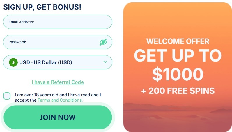 Dailyspins Casino Sign Up