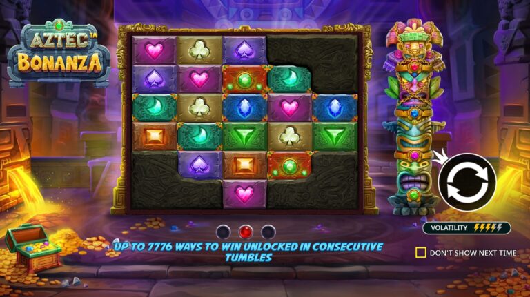 Aztec Bonanza Intro Image
