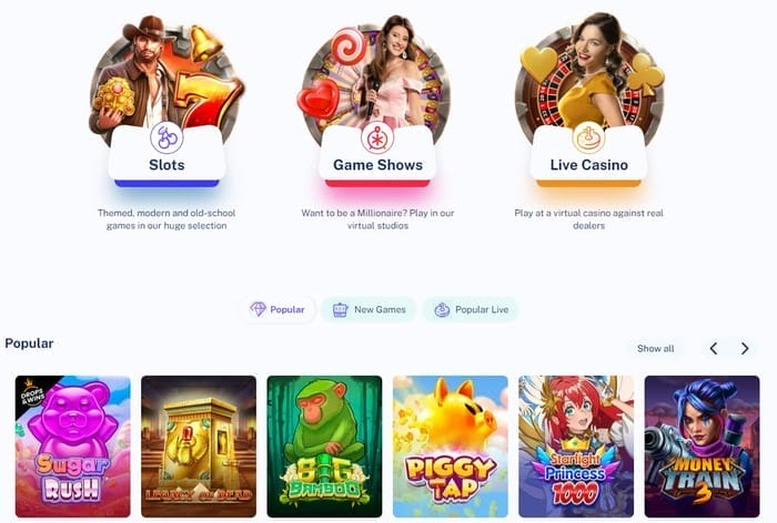 dailyspins casino games image