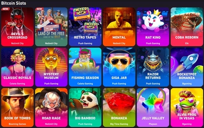 rocketpot casino bitcoin slots image