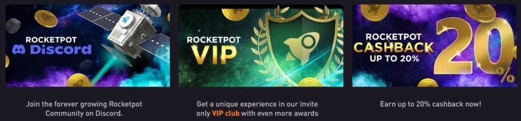 rocketpot casino promotions image