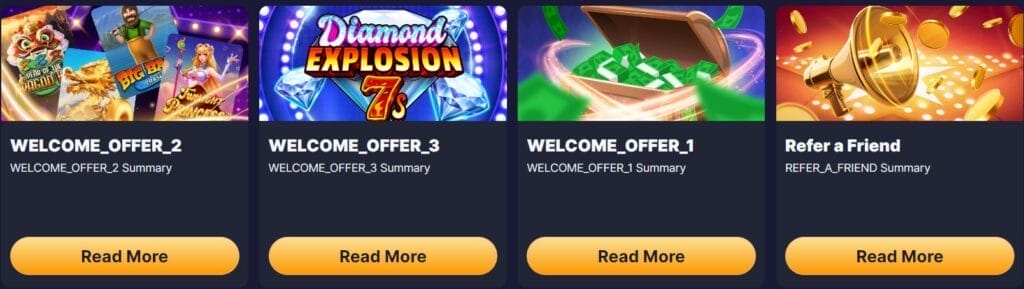 spree casino welcome offers image