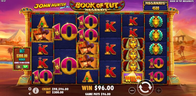 Book Of Tut Megaways Game Image