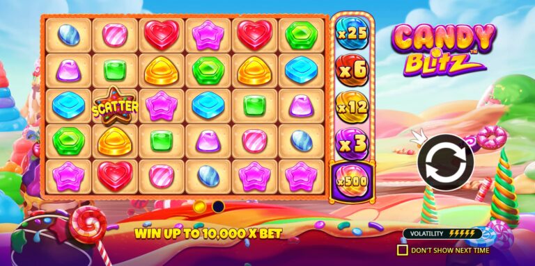 Candy Blitz Intro Image