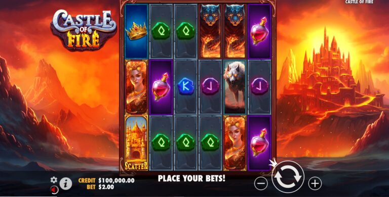 Castle Of Fire Game Image