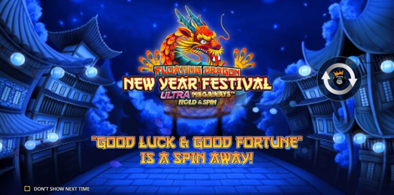 Floating Dragon New Year Festival Ultra Megaways Intro Image