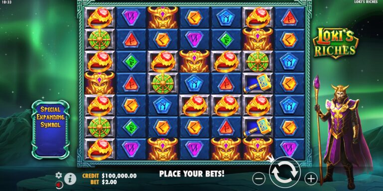 Lokis Riches Game Image