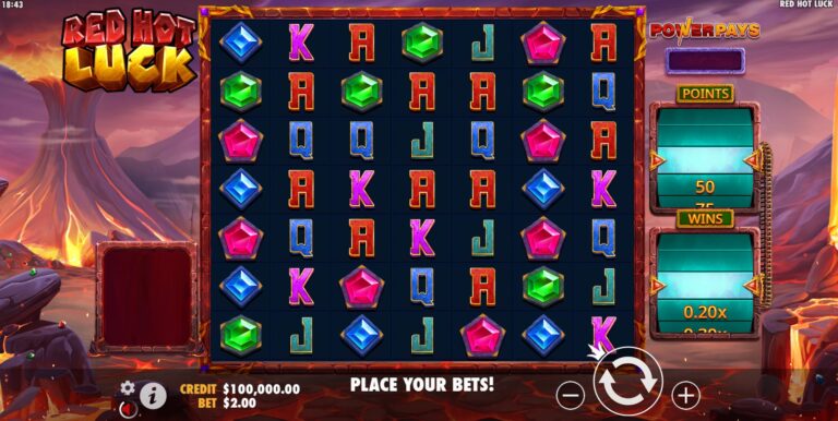 Red Hot Luck Game Image