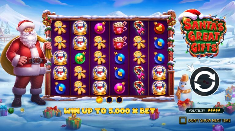 Santas Great Gifts Intro Image