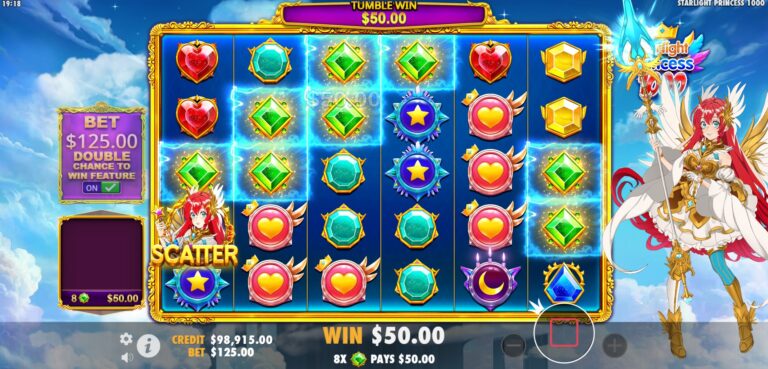 Starlight Princess 1000 Game Image