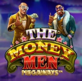 the money men megaways slot by pragmatic play logo