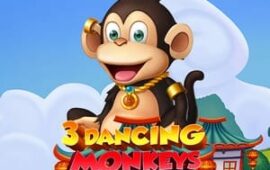 3 dancing monkeys slot by pragmatic play logo