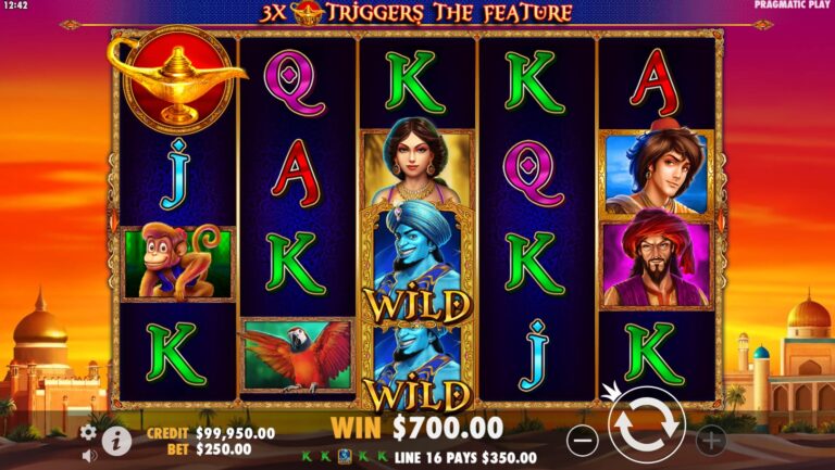 3 Genie Wishes Game Image