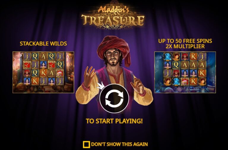 Aladdins Treasure Intro Image