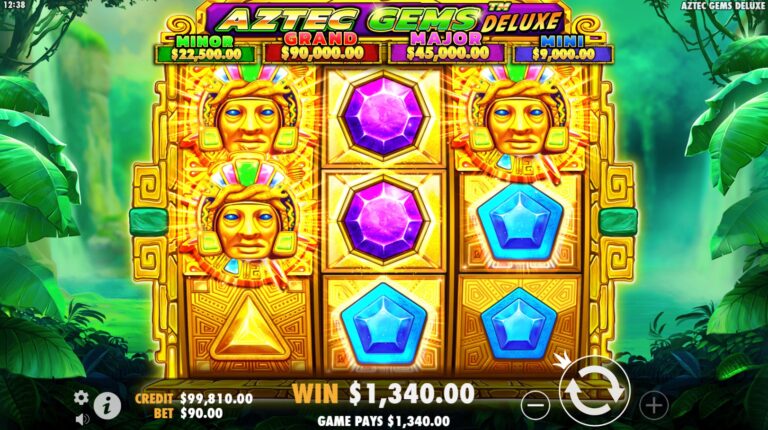 Aztec Gems Deluxe Game Image