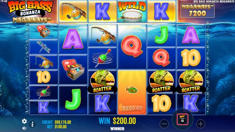 Big Bass Bonanza Megaways Game Image