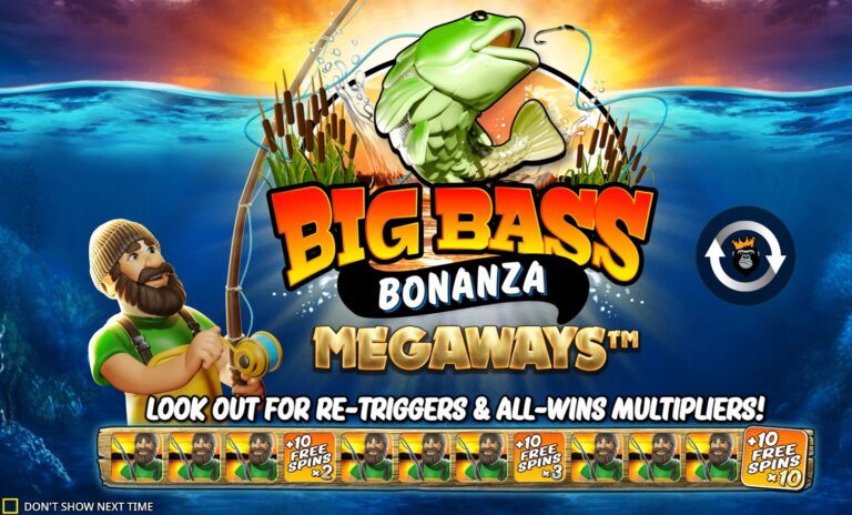 Big Bass Bonanza Megaways Intro Image