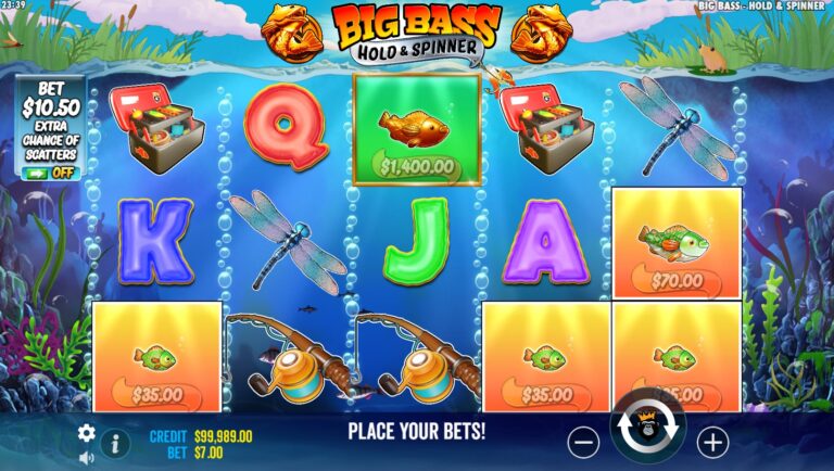 Big Bass Hold Spinner Game Image