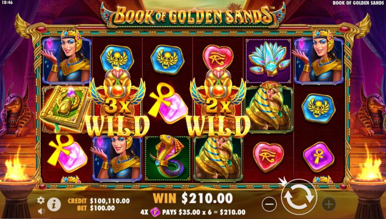 Book Of Golden Sands Game Image