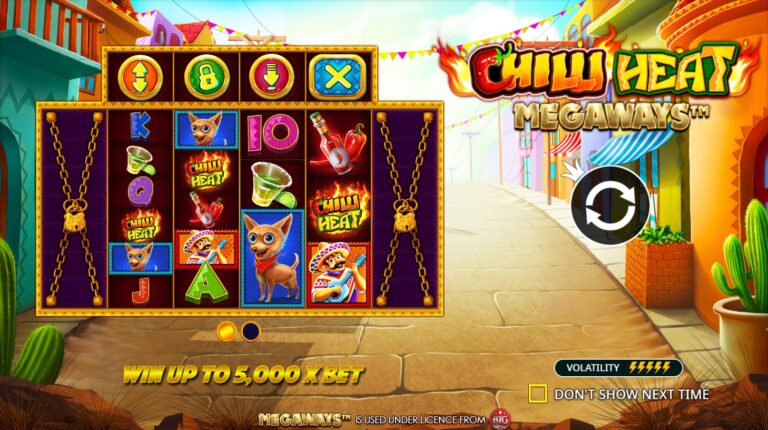 Chilli Heat Megaways Intro Image