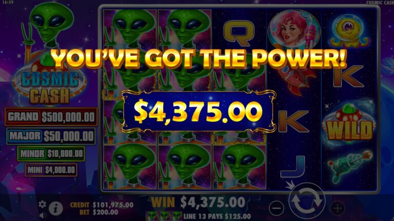 Cosmic Cash Game Image