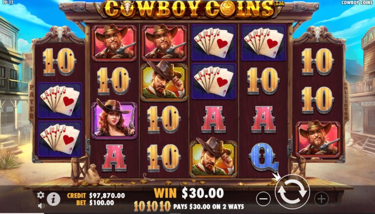 Cowboy Coins Game Image