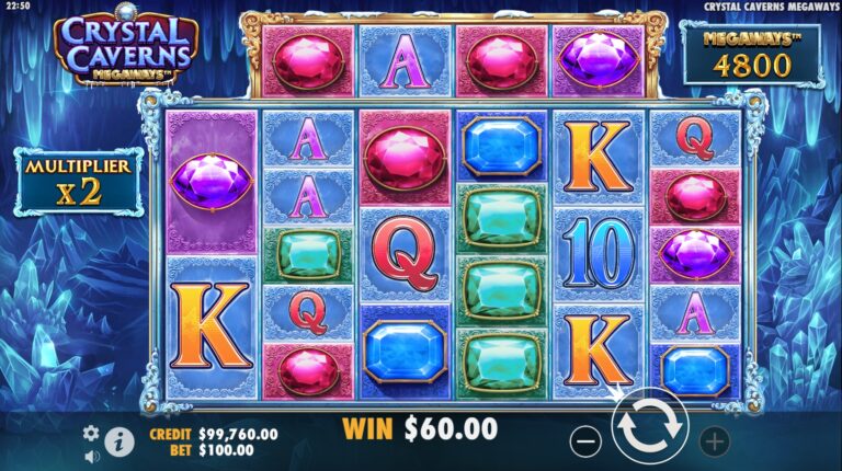 Crystal Caverns Megaways Game Image2