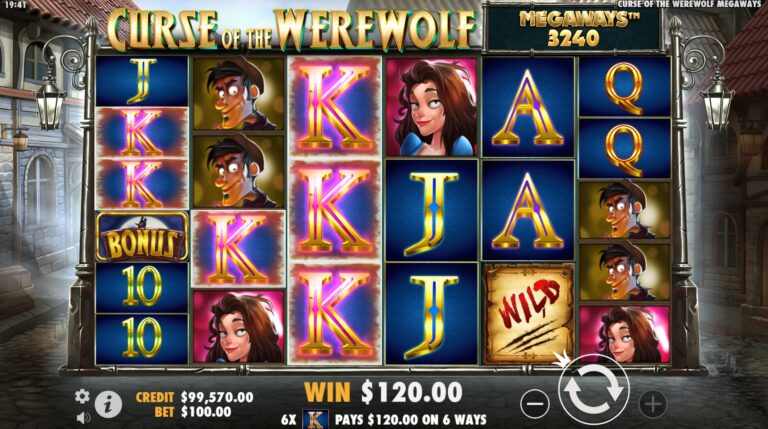 Curse Of The Werewolf Megaways Game Image2