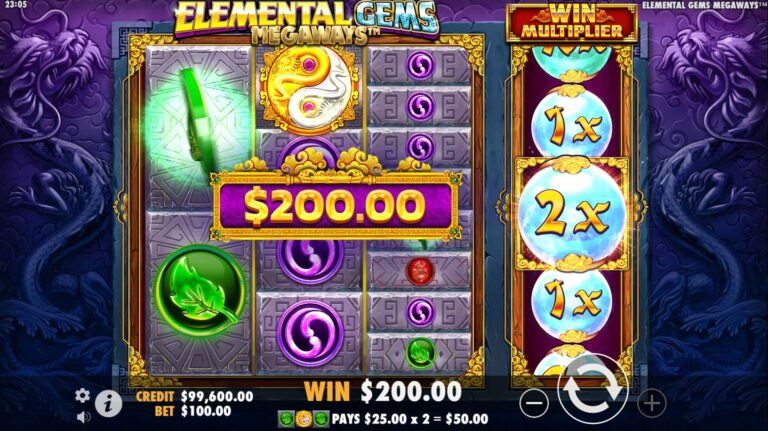 Elemental Gems Megaways Game Image
