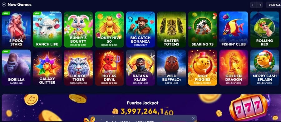 funrize social casino new games image
