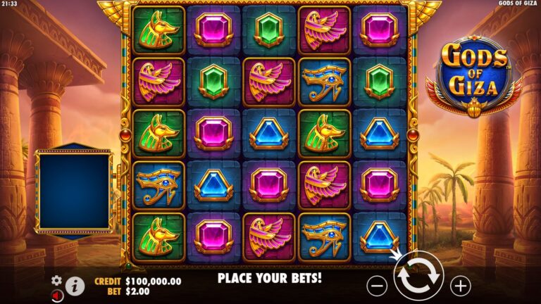 Gods Of Giza Game Image