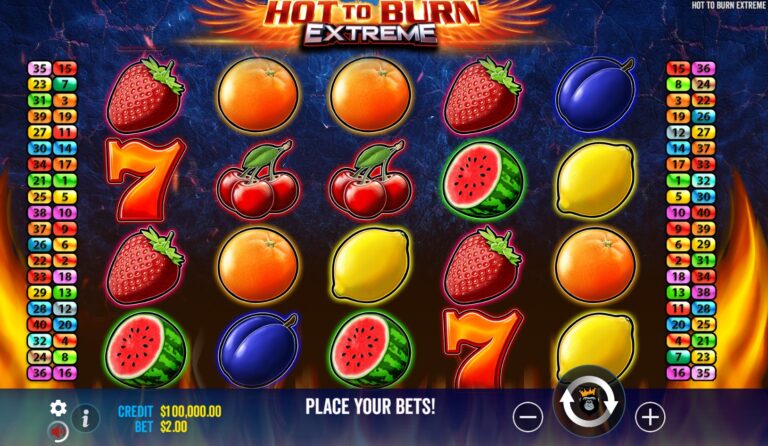 Hot To Burn Extreme Game Image