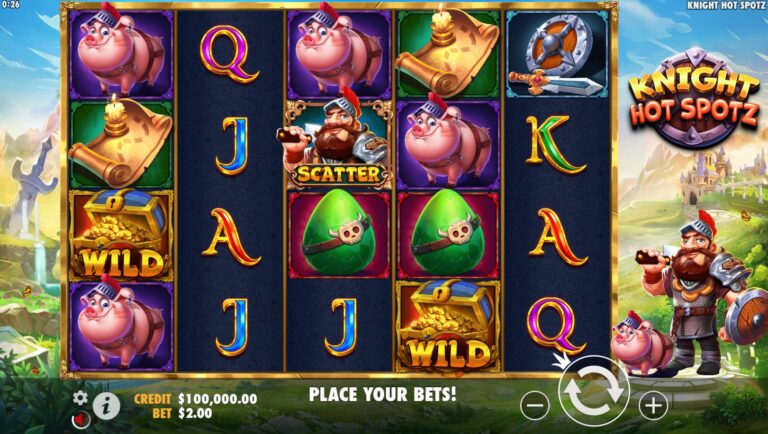 Knight Hot Spotz Game Image
