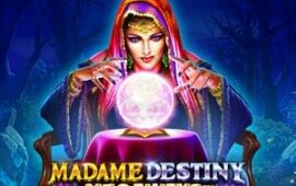 madame destiny megaways slot by pragmatic play logo