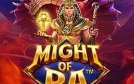 might of ra slot by pragmatic play logo