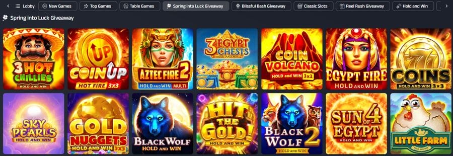 modo social casino spring into lock games image