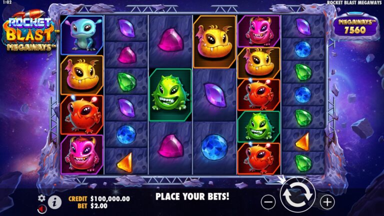 Rocket Blast Megaways Game Image