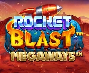 rocket blast megaways slot by pragmatic play logo