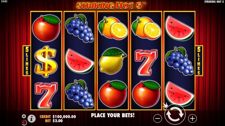 Striking Hot 5 Game Image