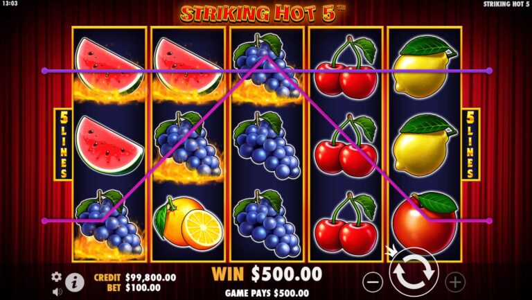 Striking Hot 5 Game Image2