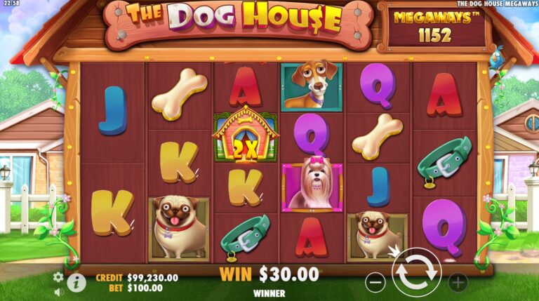 The Dog House Megaways Game Image