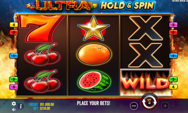 Ultra Hold And Spin Game Image