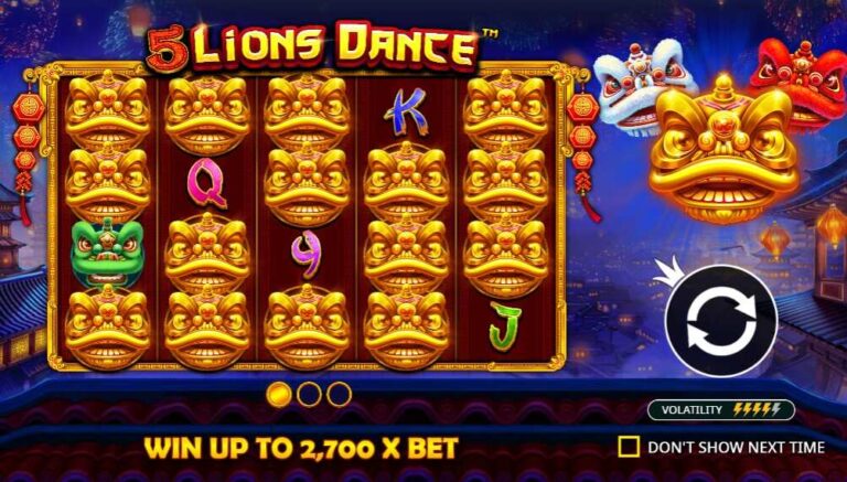 5 Lions Dance Game