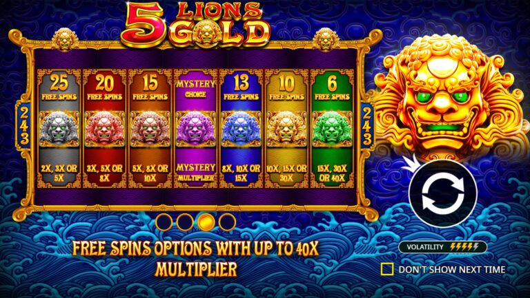 5 Lions Gold Image1