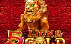 5 lions gold slot by pragmatic play logo